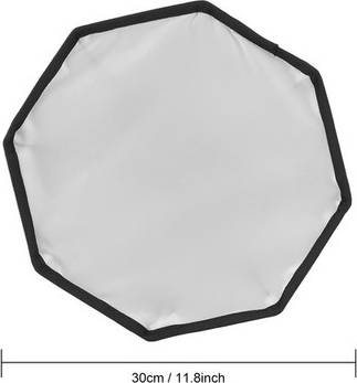 30cm Universal Mini Portable Softbox Diffuser