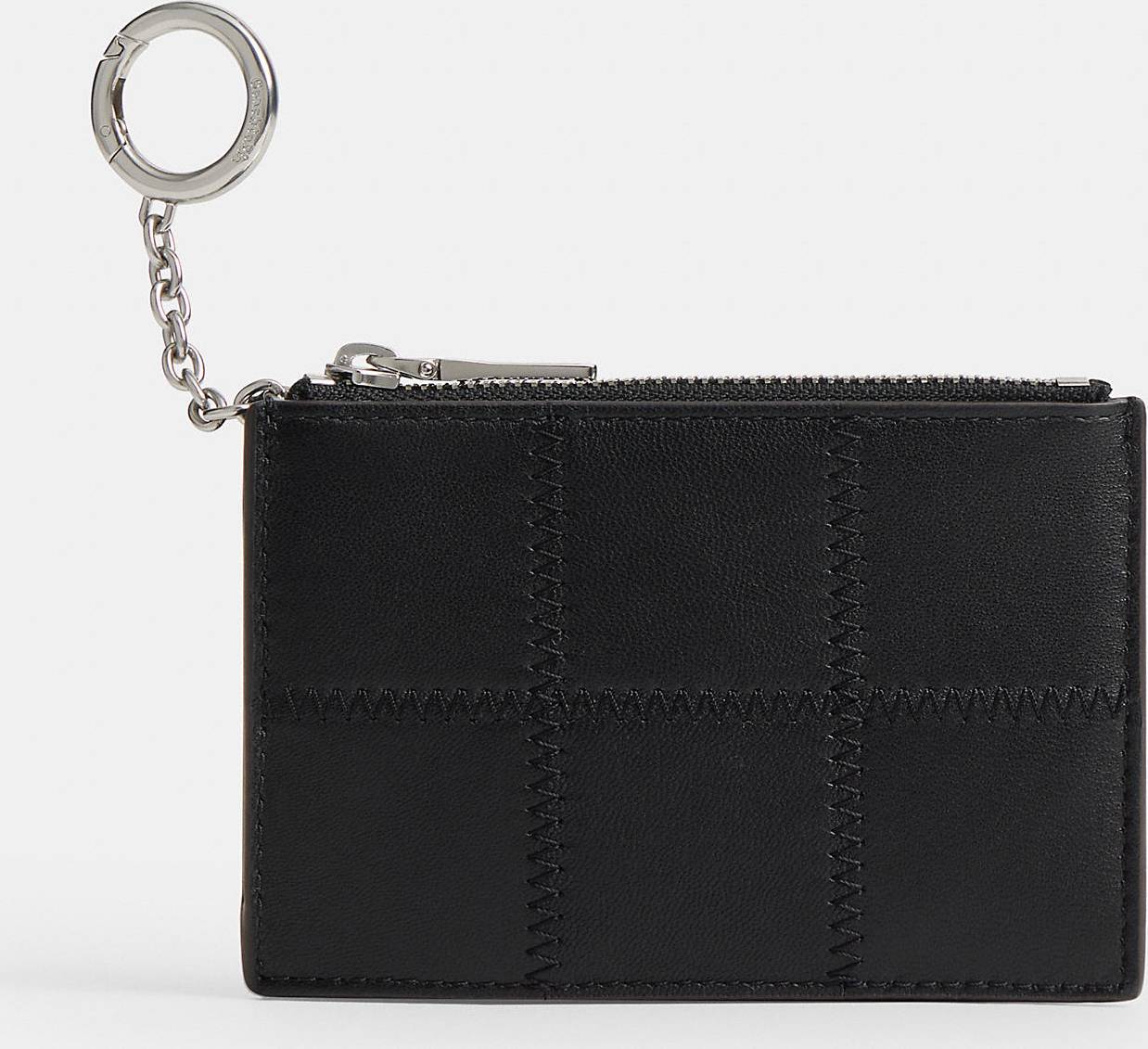 Coach Zip Card Case With Key Ring Upcrafted Leather