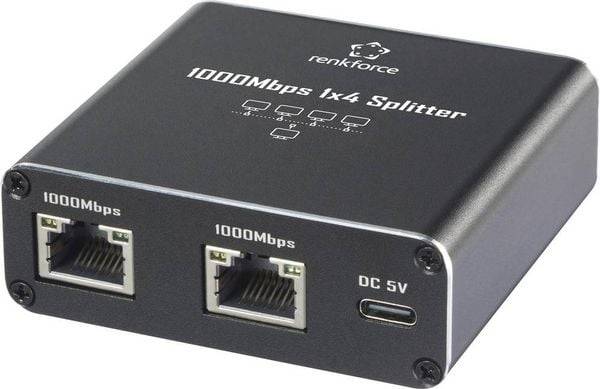 Renkforce RF-GES-400 Switch RJ45 4 Port USB