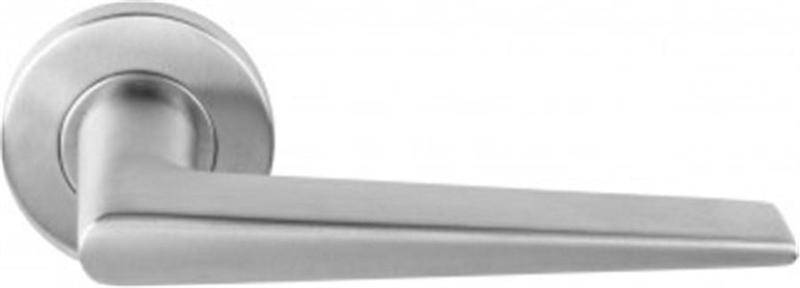 Formani Deurklinken Basics LB21H Geborsteld RVS Rond Rozet
