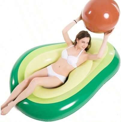 Shein Inflatable Avocado Pool Float Toy