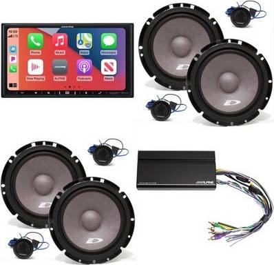 Alpine stereo Alpine Alpine ILX-407 7 Carplay Android Comp Set