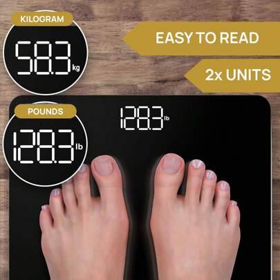 Weight scale Shein Glass Screen Weight Scale With Smart Sensor