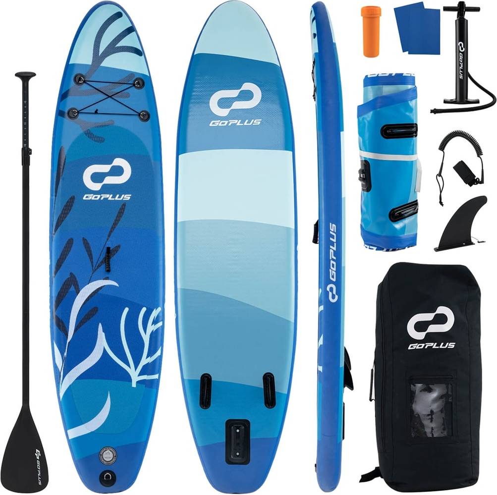 Sup paddle board Costway Goplus 11 Inch Inflatable SUP Paddle Board