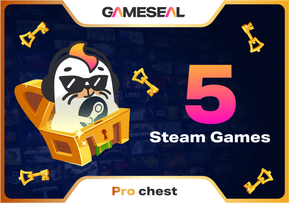 Gameseal 5x Random Pro Chest PC Steam Key