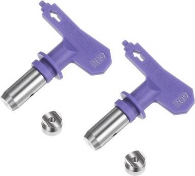 Uxcell 2pcs Reversible Spray Tips Purple