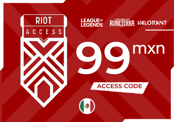 Riot Access Code 99 MXN Key