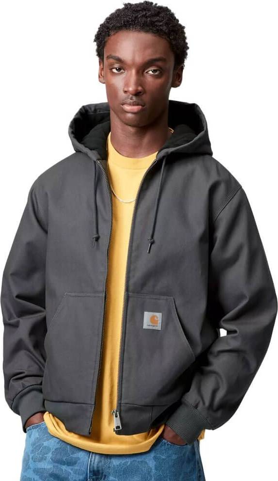 Carhartt wip og active jacket Carhartt WIP Mens Active Rigid Jacket - Graphite