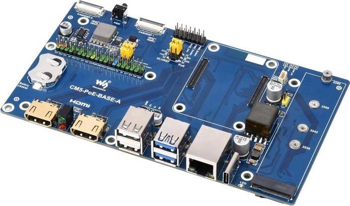 Waveshare IO Board for Module 5 PoE Kit