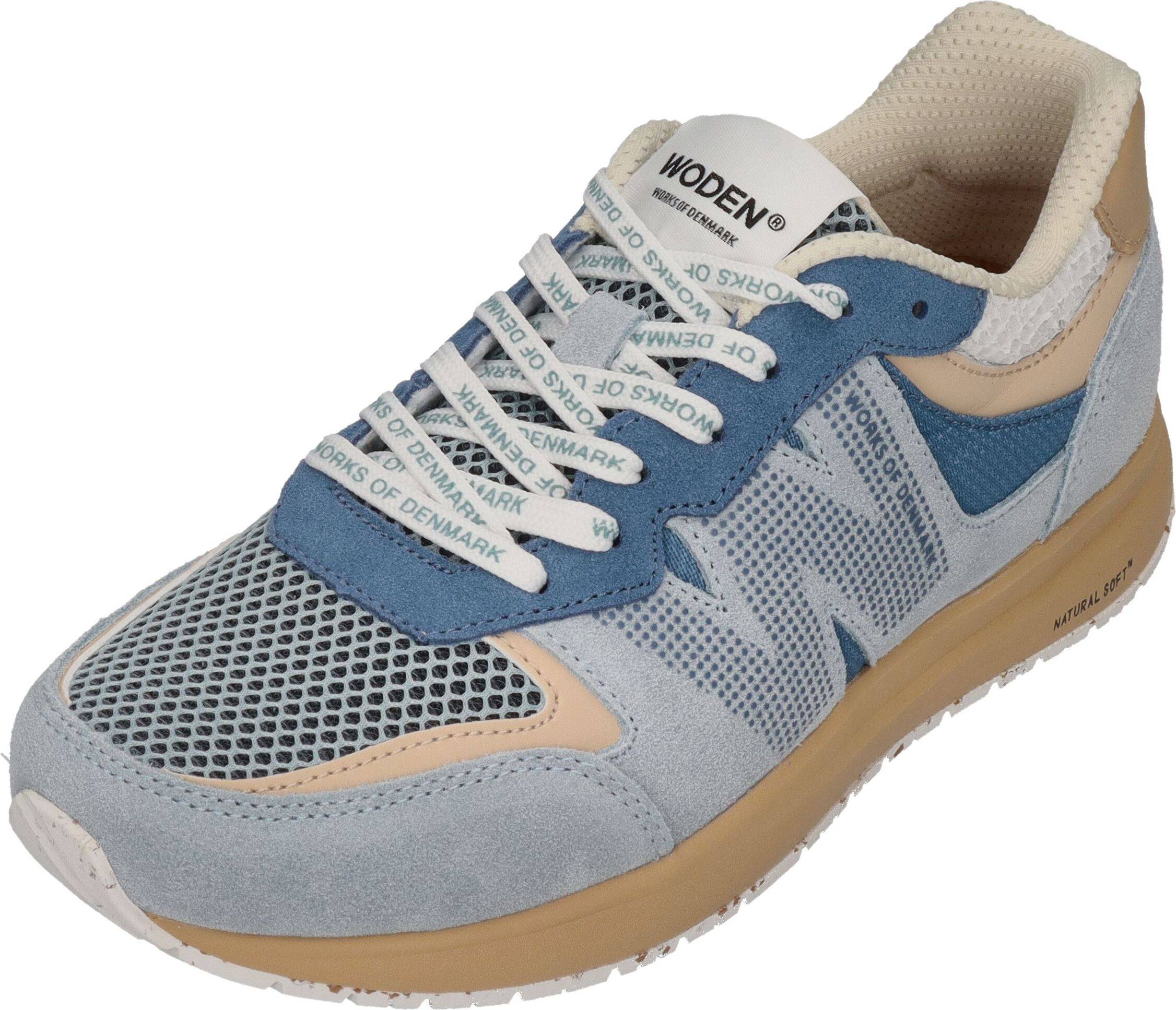 Woden Rigmor Open Mesh Sneakers - Ice Blue