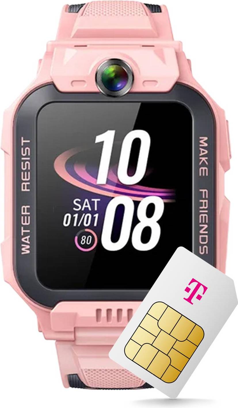 Watch Phone Z7 Kinder Smartwatch Rosa