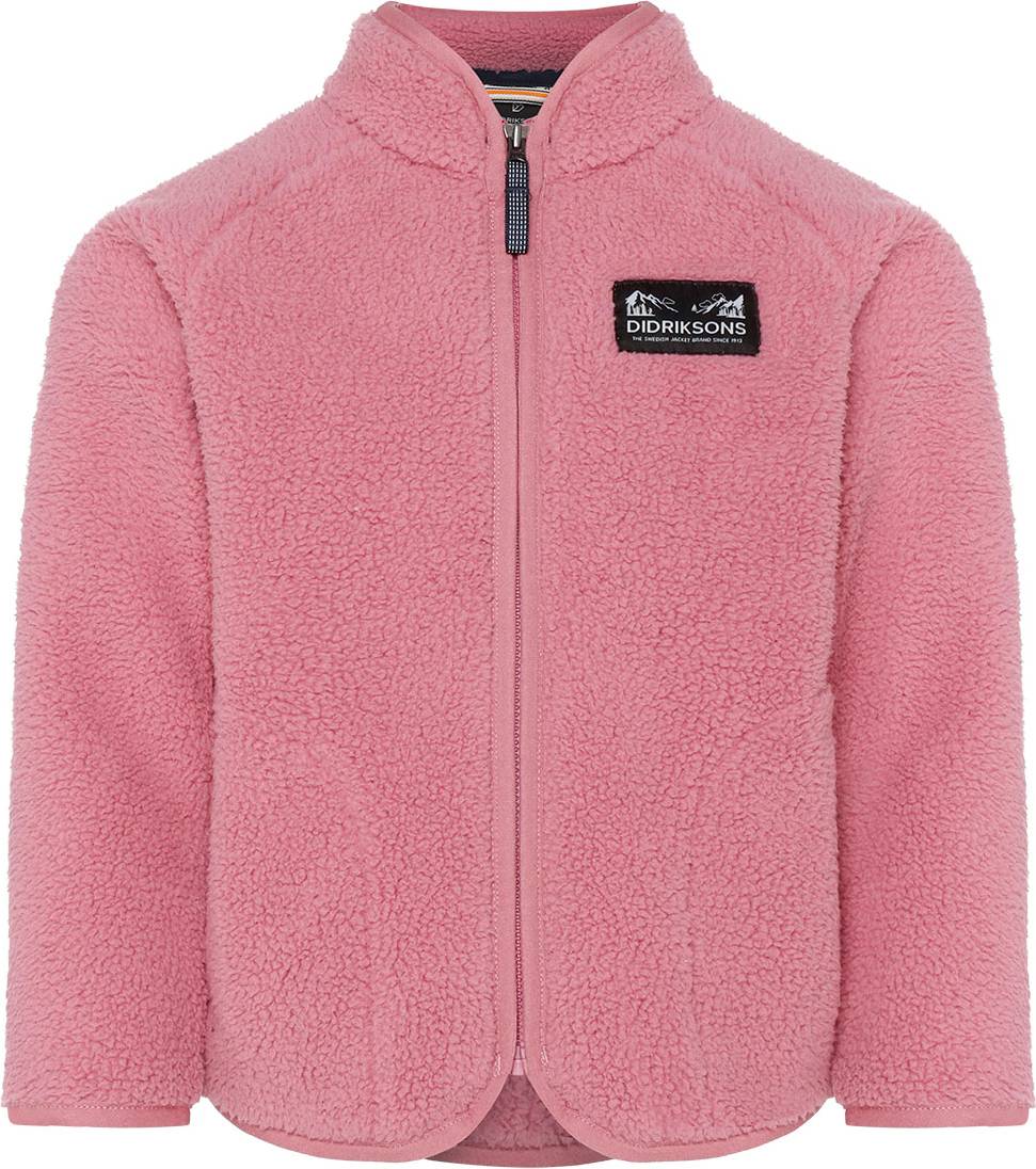 Full-Zip 2 Fleecejacka Barn - Heather Rosa