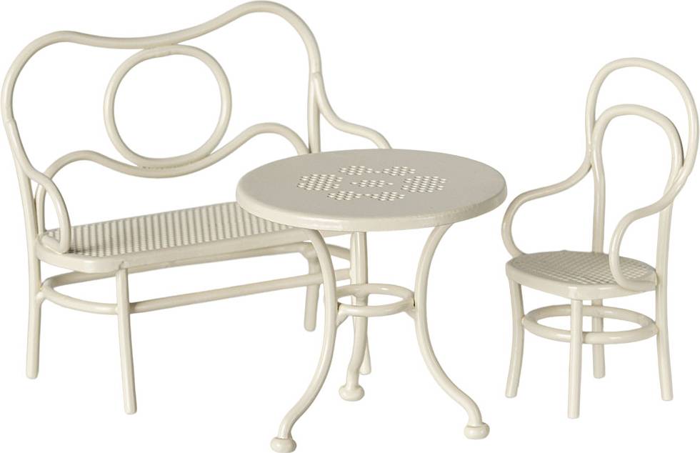 Cafe-Set Mus Creme