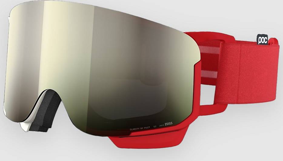 POC Nexal Mid Rouge Blanc Goggle