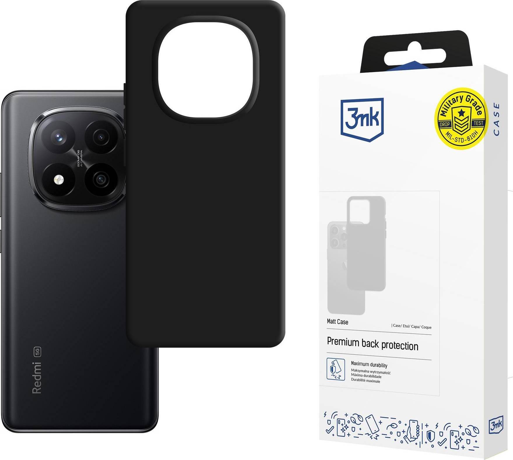 3mk Redmi Note 14 Pro Plus Matt Case