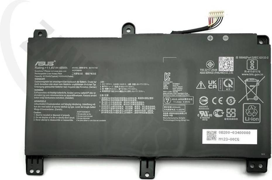 ASUS G531GT Notebook Battery