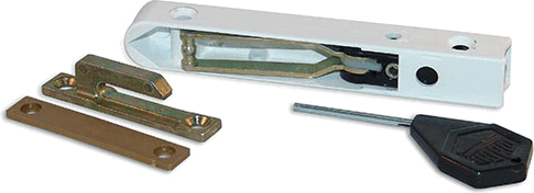 Surface Fix Window Restrictor - White