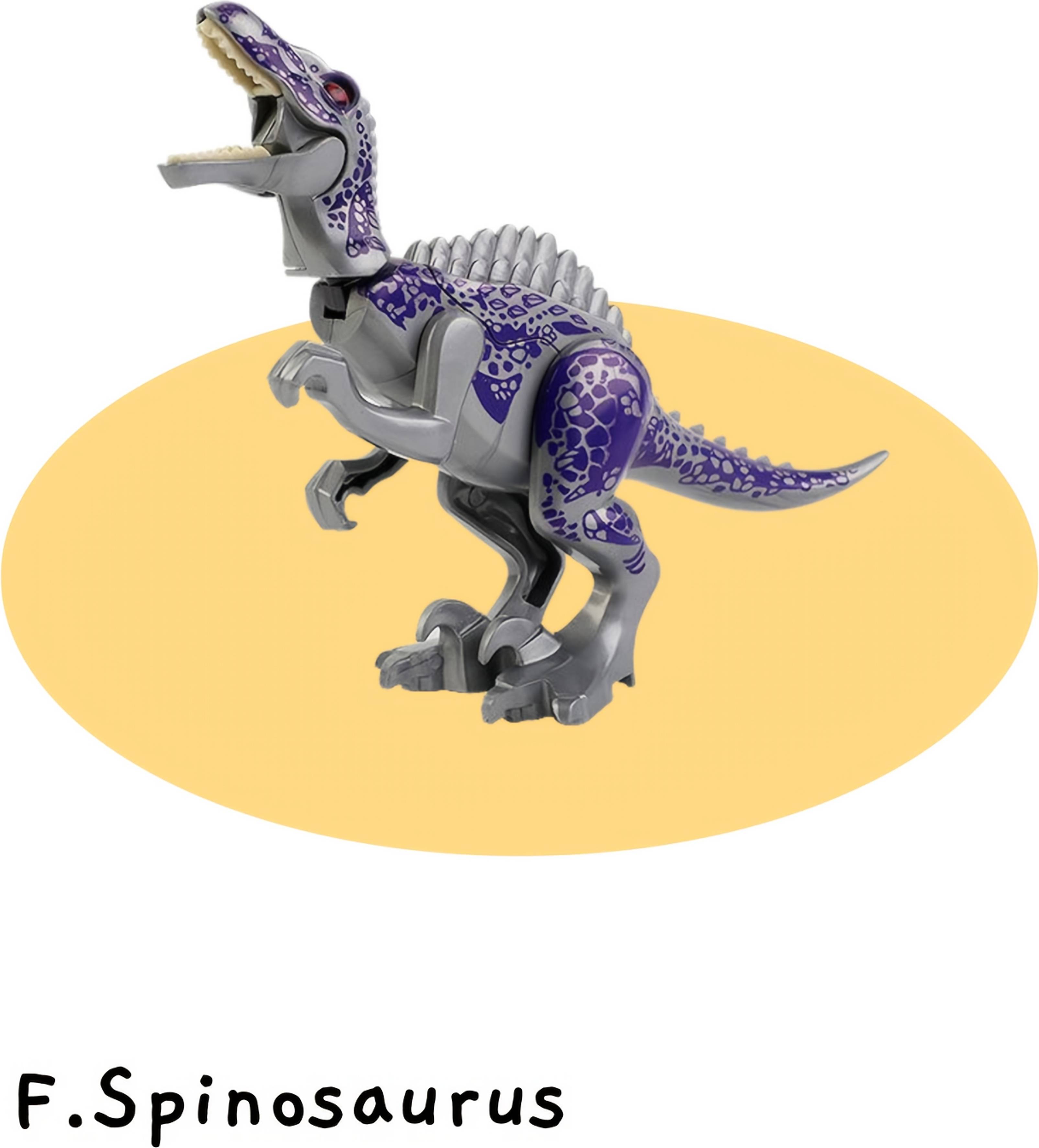 Temu Assembly Dinosaur Building Block Model Toy Set
