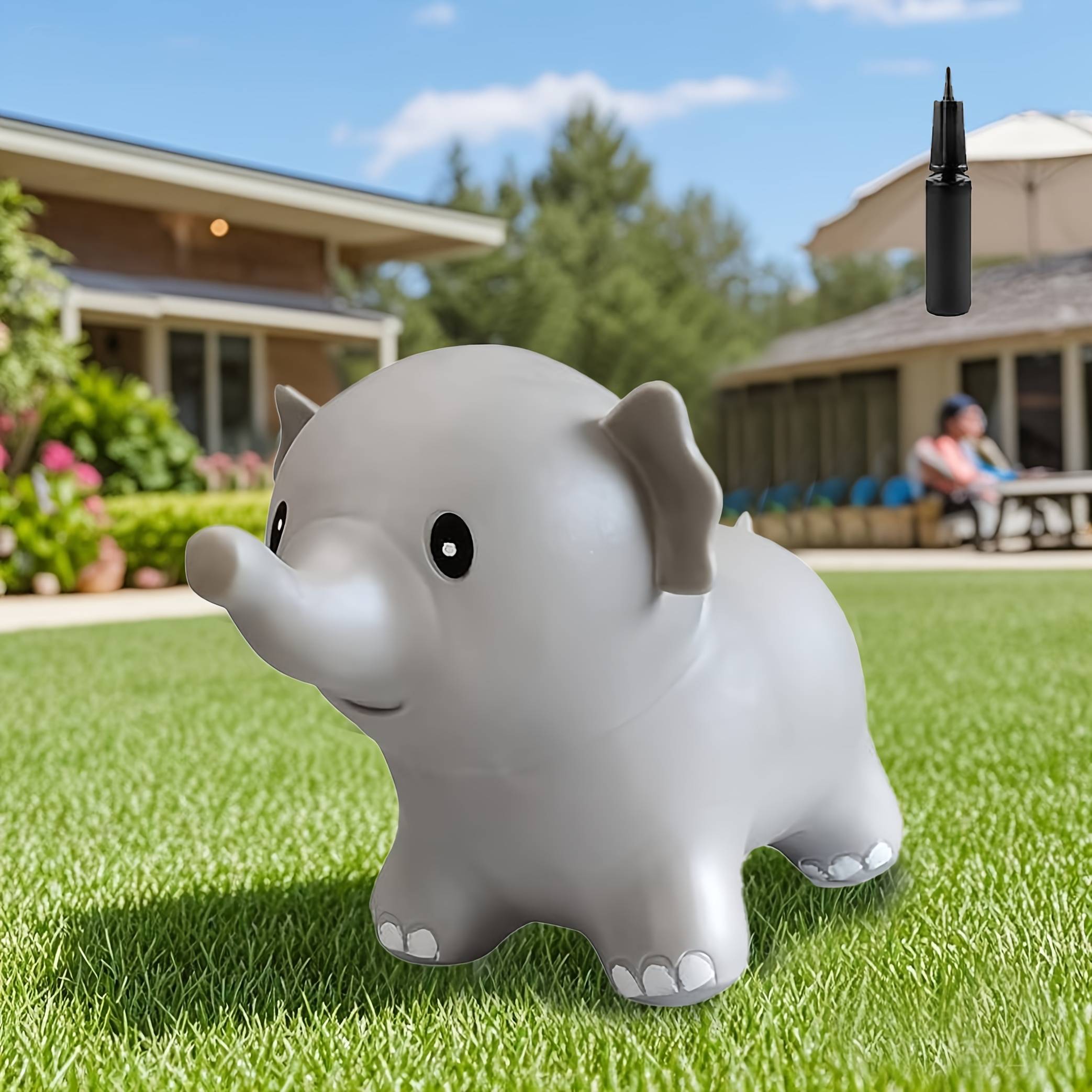 Temu Elephant Inflatable Inflatable Hopper