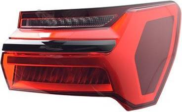 Van Wezel Rear Light Outer Section With Bulb Holder
