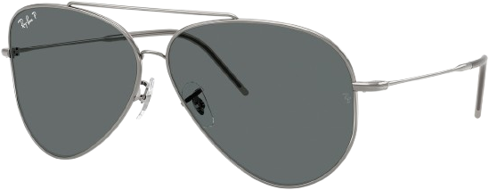 Ray ban aviator polarized Ray-Ban Aviator Reverse Polarized Solbriller - Grå