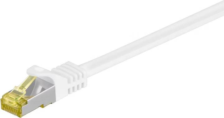 Goobay S/FTP Cat7 RJ45 - RJ45 M-M White 7.5m