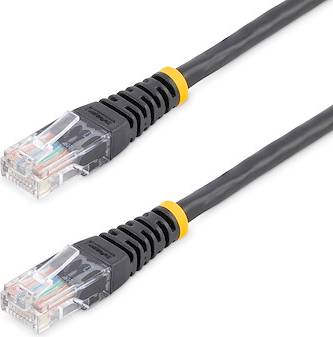 StarTech Molded RJ45 - RJ45 M-M Black 15m