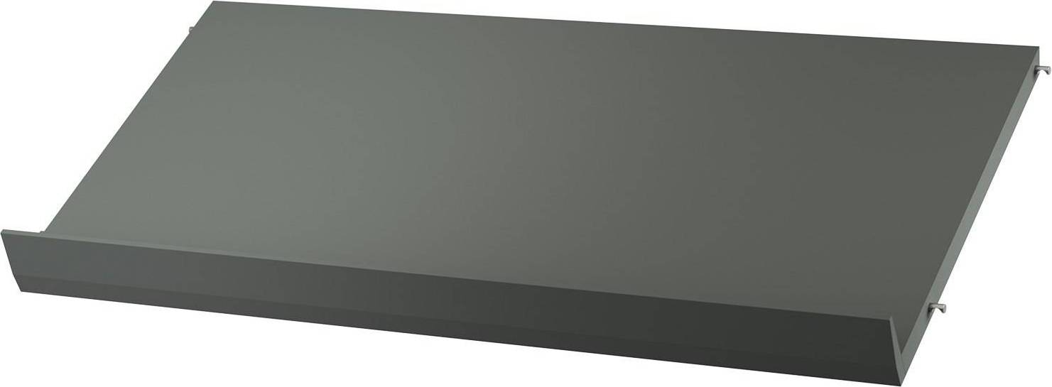 String Magazine Rack Dark Grey Shelving System