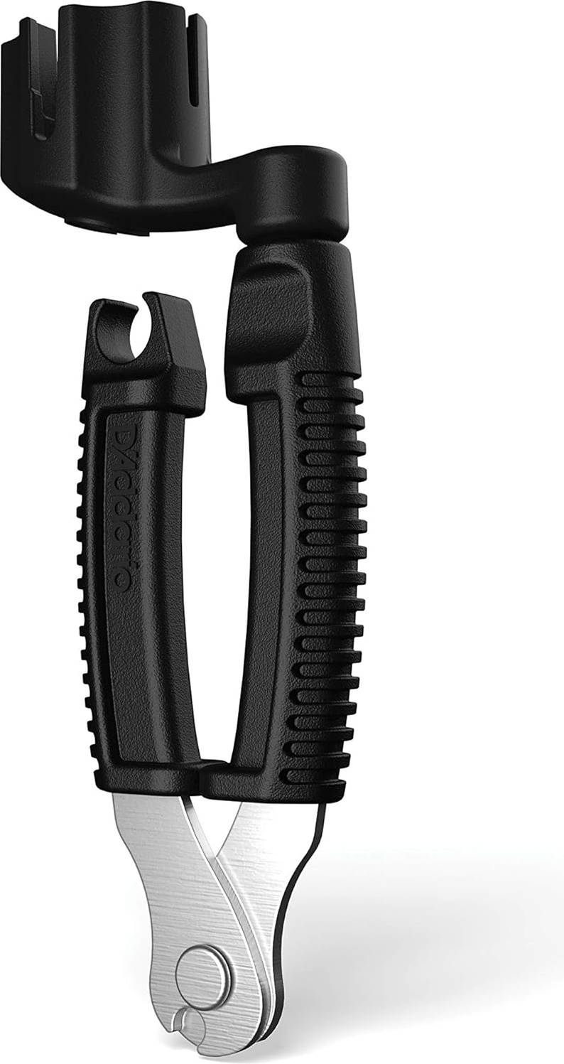 Pro-Winder Black with Built-In String Cutter and Bridge Pin Puller