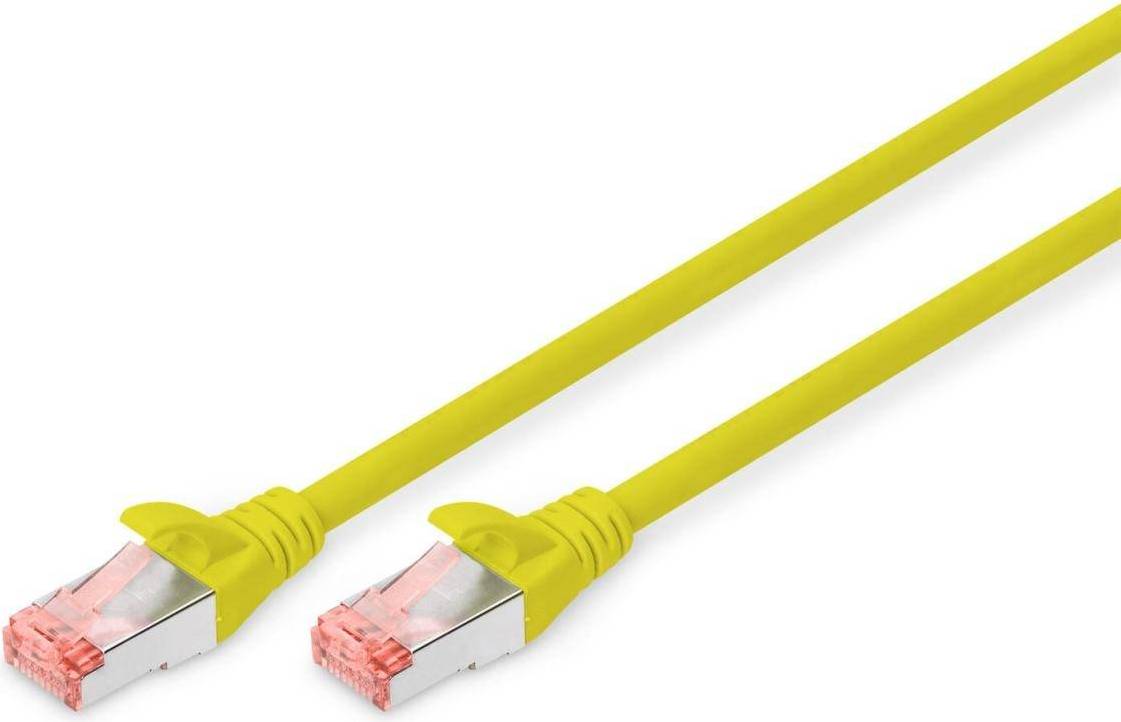 Cat6 S/FTP RJ45 - RJ45 M-M Yellow