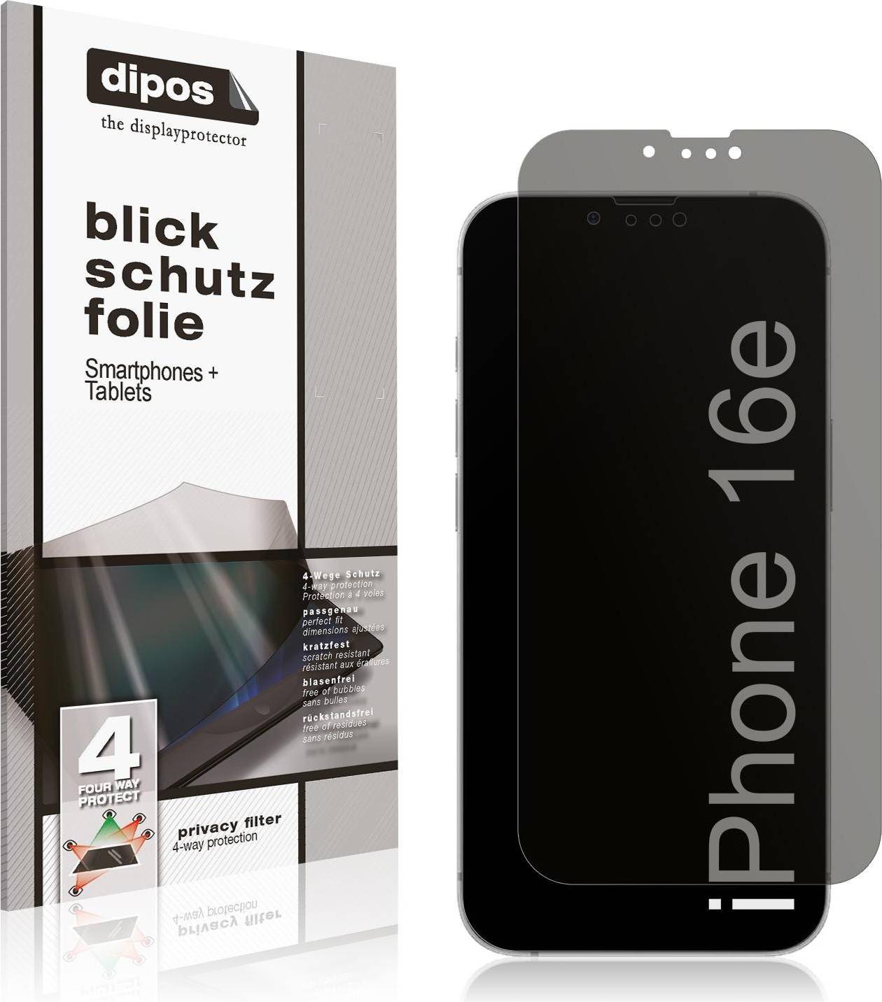 Dipos Screen Protector For iPhone 16e Privacy Filter
