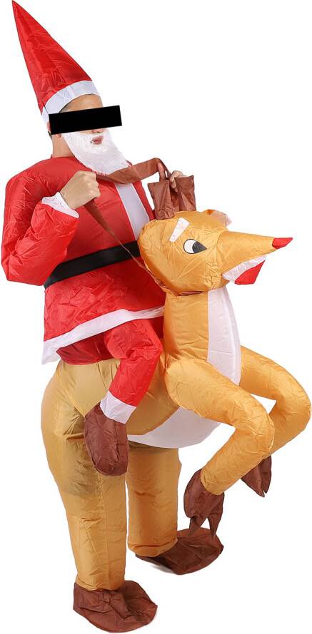 Xmas Reindeer Inflatable Costume