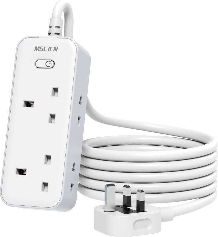 3 metre extension lead 5M Extension Lead 3 USB Slots