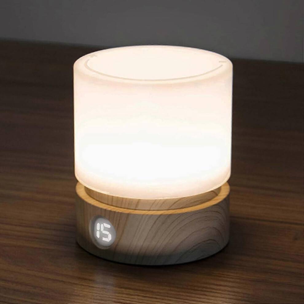 Timer Small LED Bedroom Lamp