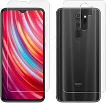 Avizar Antibacterial Front Rear Protection Films Redmi Note 8 Pro