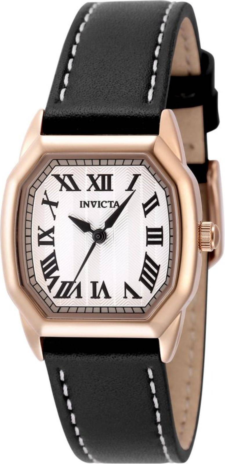 Invicta Wildflower Rundt Ur Dame Sort