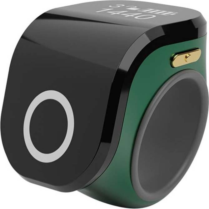 Adjustable Smart Ring Controller Green