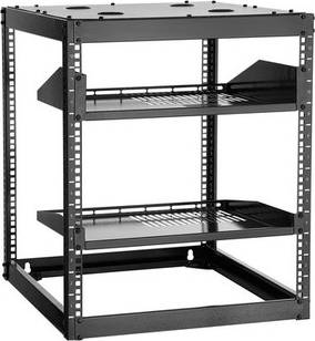 VEVOR 12U Open Frame Network Rack Wall Mounted