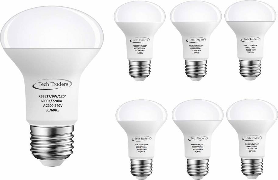 R63 Reflector LED Spotlight Bulbs E27