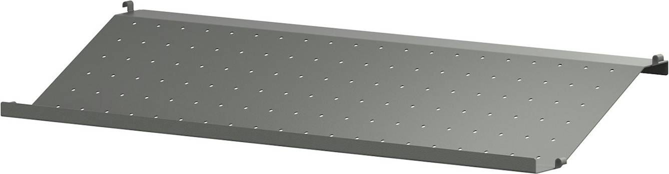 String System Dark Grey Shoe Rack