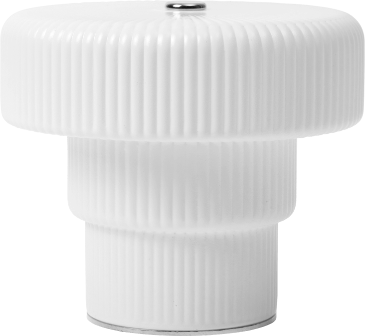 ferm LIVING Ripple White Table Lamp