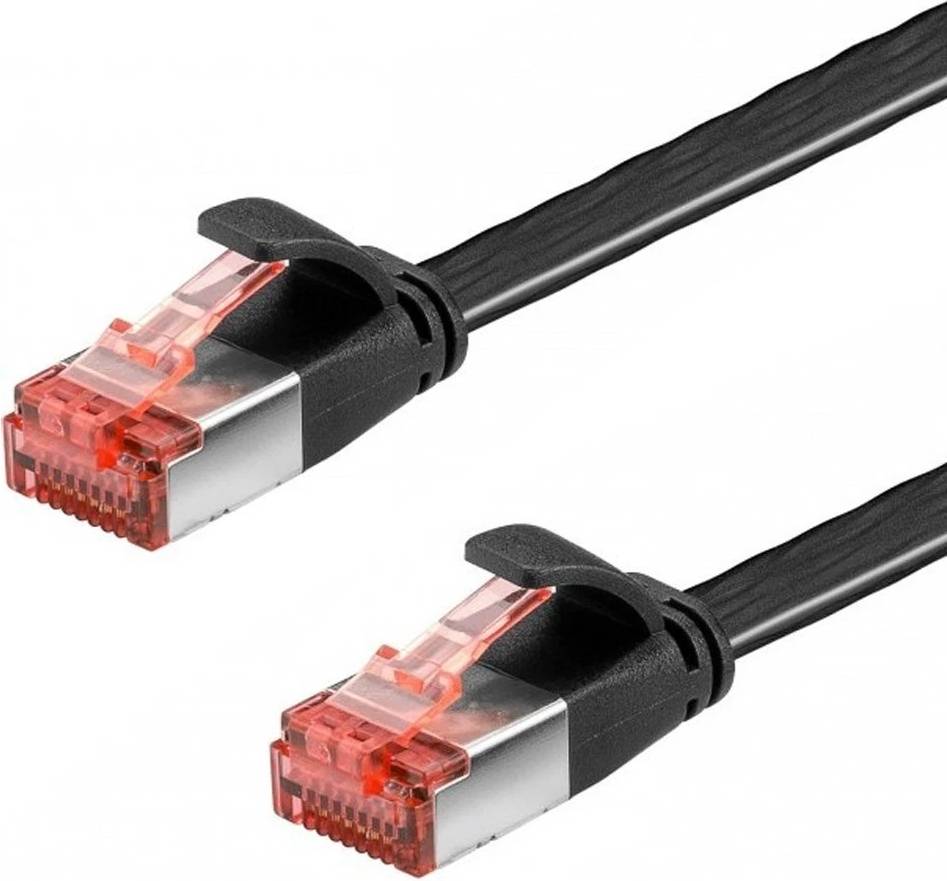Goobay U/FTP Cat6 RJ45 - RJ45 M-M Black