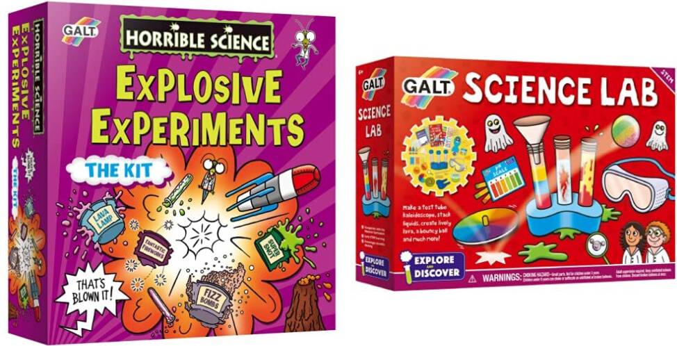 Galt Horrible Science Explosive Experiments Kit