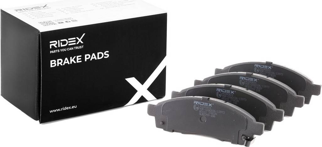 Ridex Brake Pad Set Front Axle 402B0681