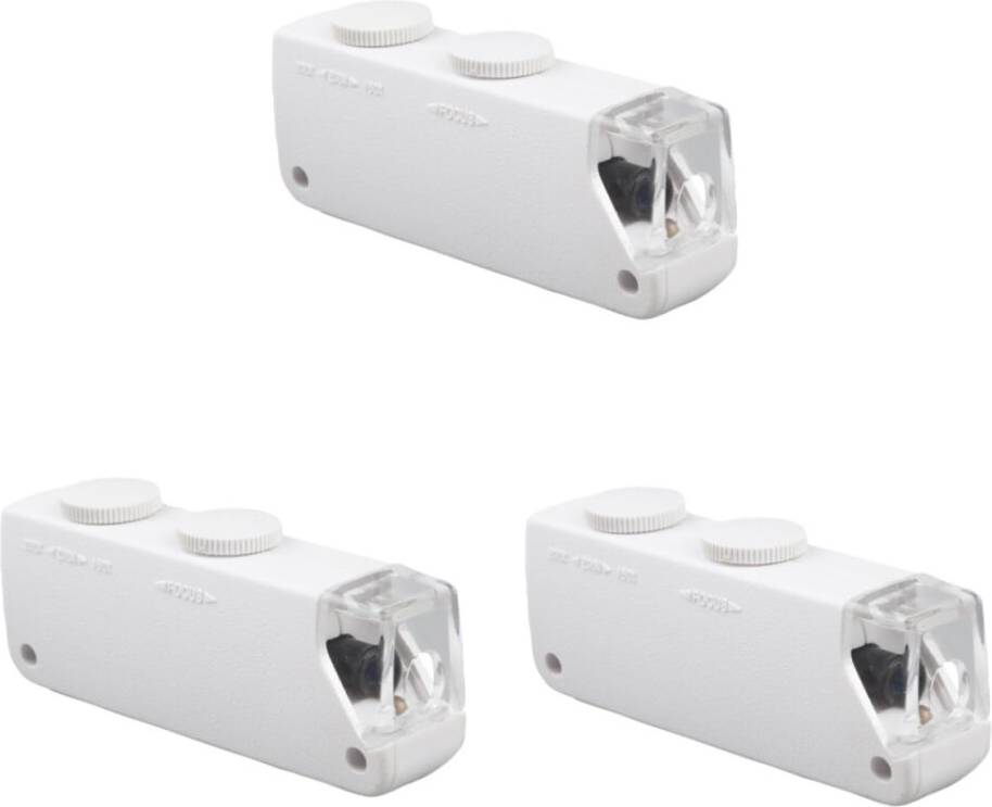 3-Piece Adjustable Microscope Kit Add-On Lens