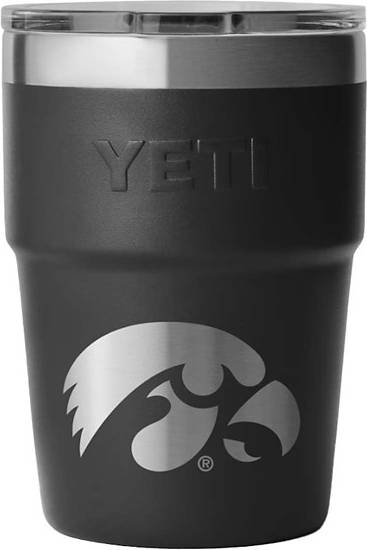 Yeti Iowa Hawkeyes Rambler Stackable Cup 47.3 cl - Black