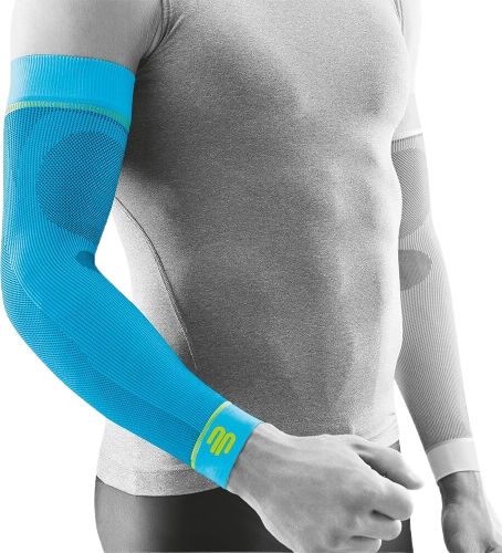 Compression Sleeves Arm Riviera Blue
