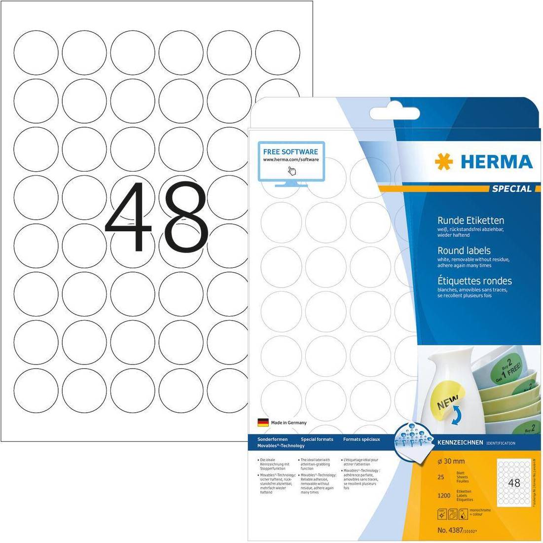 Special Round Labels