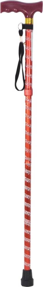 Aidapt Red Engraved Pattern Extendable Handle