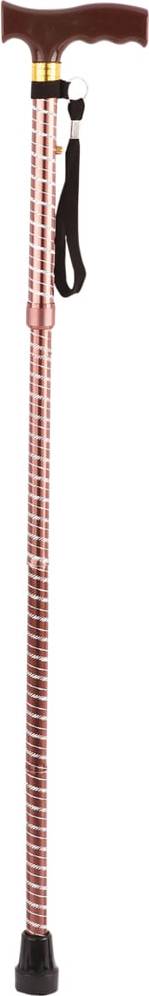 Aidapt Brown Engraved Pattern Extendable Handle